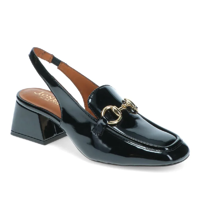 Comfortable Dress Flats Iggy Patent Slingback Sandals - IGGY / 326 176