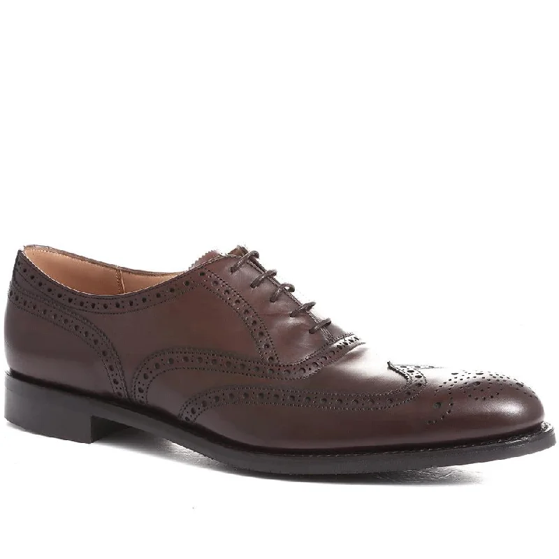 Warm Hiking Boots Broad II Leather Oxford Brogues - BROAD / 322 126