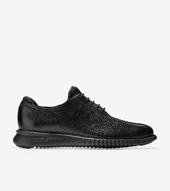 Fashionable Loafers For Sale Men's 2.ZERØGRAND Lined Laser Wingtip Oxford