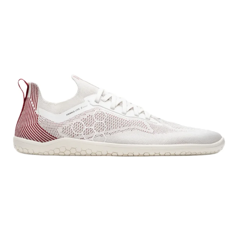 Off White / Burgundy