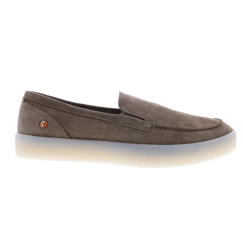 Fashionable Sneakers Collection Softinos Rusy RUSY755SOF-003 Mens Gray Suede Loafers & Slip Ons Casual Shoes Fashionable Sneakers Collection Softinos Rusy RUSY755SOF-003 Mens Gray Suede Loafers & Slip Ons Casual Shoes