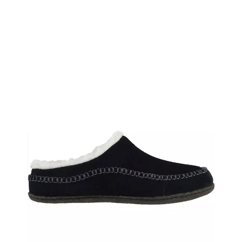 Fashionable Sneakers Collection Men's Shoes Sorel FALCON RIDGE II Suede Slippers 1869741010 BLACK / DARK  STONE