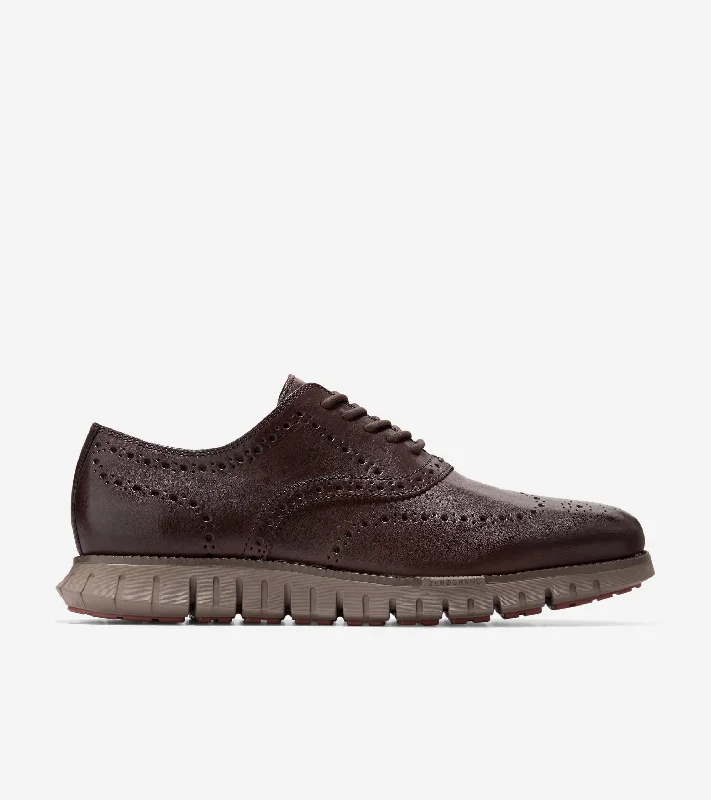 Affordable Hiking Shoes Men's ZERØGRAND Remastered Wingtip Oxford