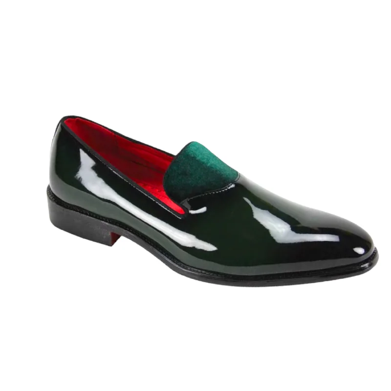 Comfortable Work Sneakers AFTER MIDNIGHT: Patent Slip On 7009
