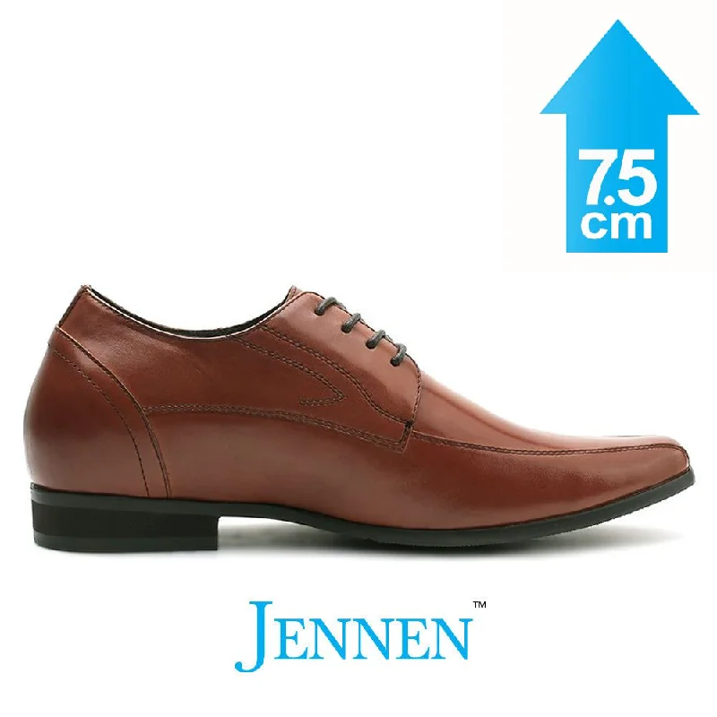 Trendy Sports Sneakers Mr. Bruch Brown 7.5cm | 3 inches Taller Formal Mens Height Lift Shoes Trendy Sports Sneakers Mr. Bruch Brown 7.5cm | 3 inches Taller Formal Mens Height Lift Shoes