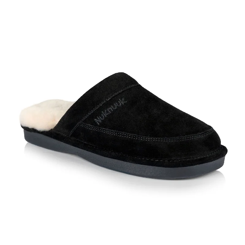 Warm Hiking Boots Spencer men's slipper (Black)