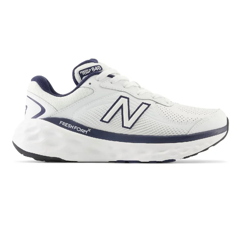 Formal Hiking Footwear New Balance Men's MW840FW1 White/Navy
