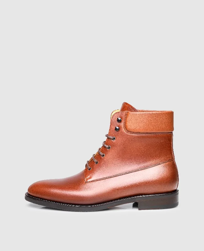 Comfortable Hiking Sandals No. 638 - Cognac