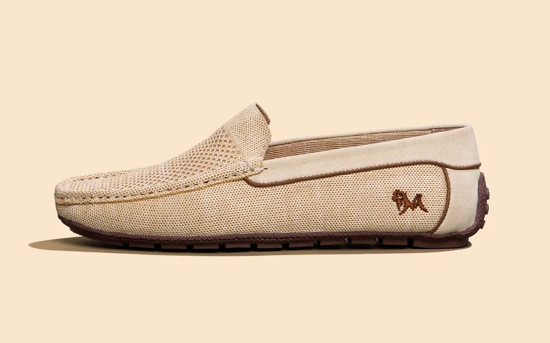 Waterproof Loafers The Weave Loafers : Beige