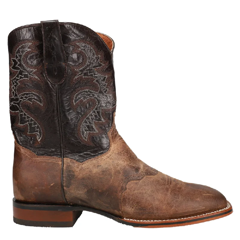 Designer Sneakers For Sale Franklin Embroidered Square Toe Cowboy Boots