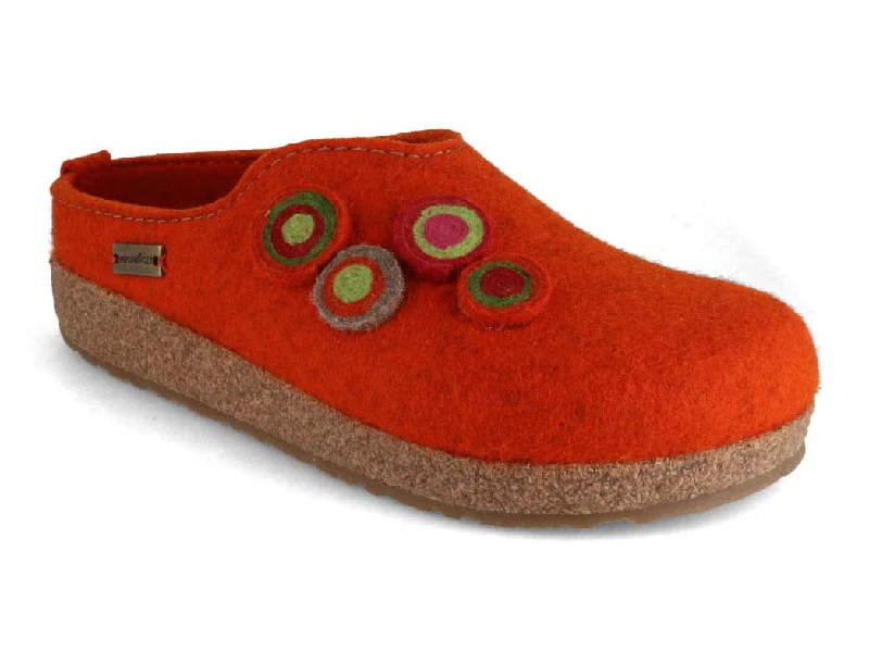 Casual Sports Footwear HAFLINGER Clog | Grizzly Kanon, Rust
