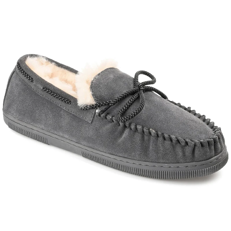 Trendy Walking Boots Territory Meander Genuine Sheepskin Moccasin Slipper