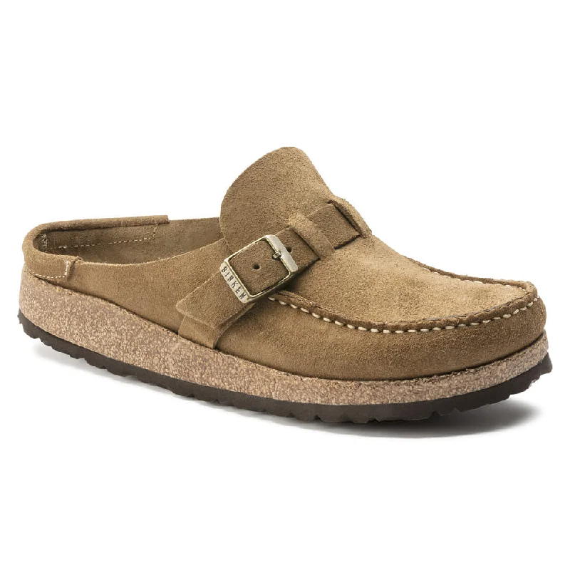 Comfortable Flip Flops Buckley Suede Leather