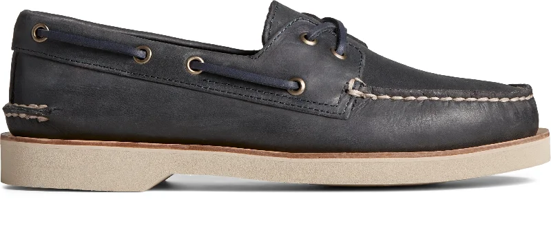 Casual Snow Shoes Men's Authentic Original Double Sole Cross Lace Wide Navy