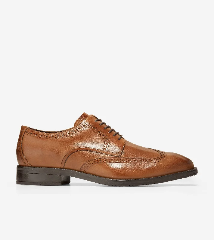 Elegant Wedding Shoes Men's Modern Essentials Wingtip Oxford