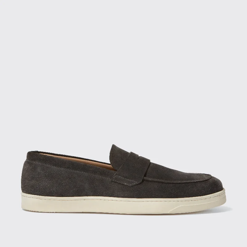 Durable Snow Boots Burton Velvet Suede Asphalt