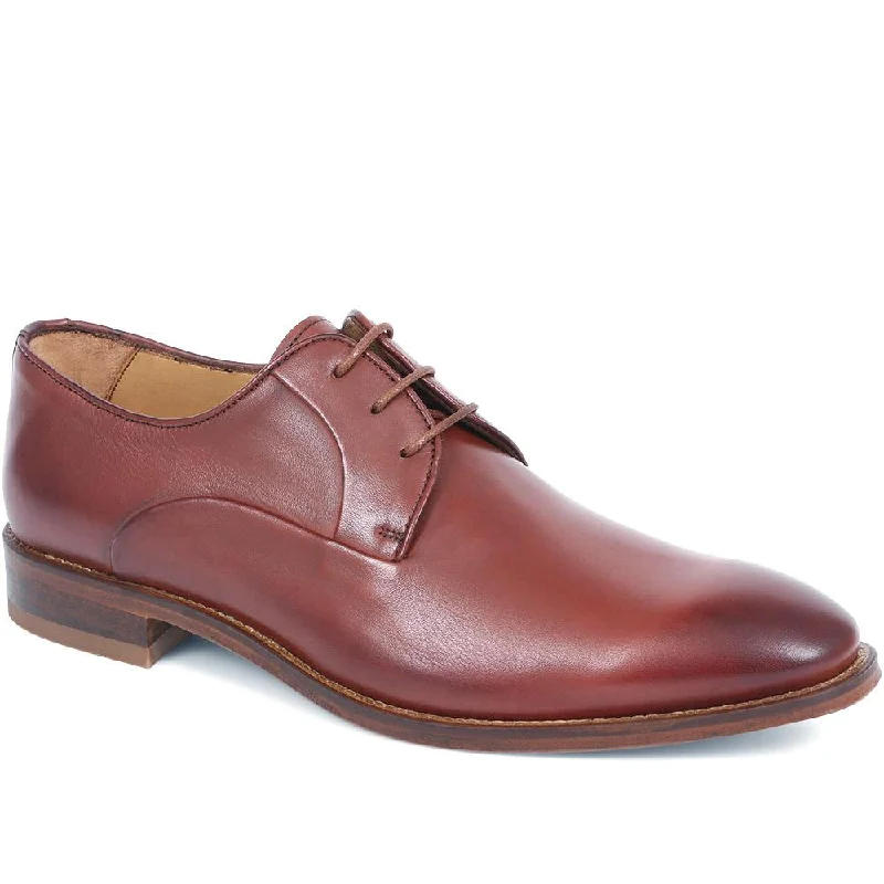 Comfortable Hiking Footwear Crewe Leather Derby Shoes - CREWE / 323 780