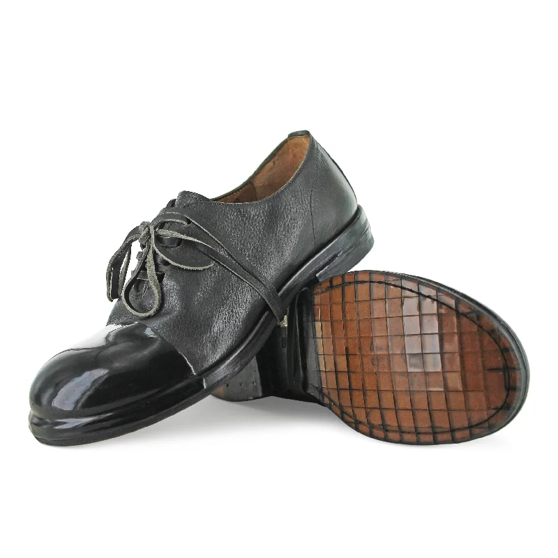 Fashionable Work Boots 8287 - Handmade Smog Rubber Toe Cap