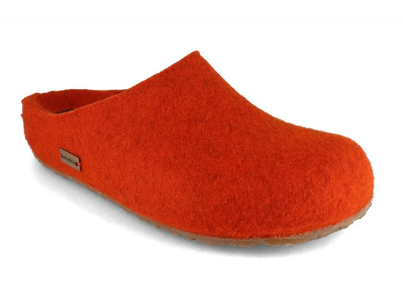 Stylish Work Sneakers HAFLINGER Clog | Grizzly Michel, Rust