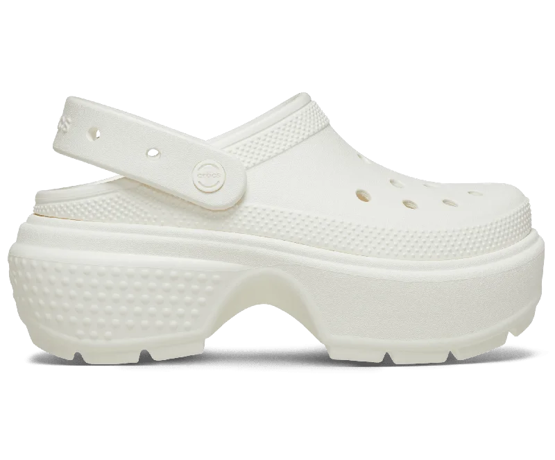 Luxury Leather Sneakers Stomp Clog