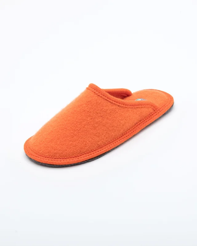 Trendy Sports Sneakers Men's Boiled Wool Stella Slipper Orange