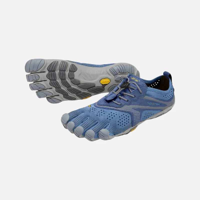 Breathable Hiking Boots Vibram V-Run Unisex Barefoot Running Footwear - Light Blue Breathable Hiking Boots Vibram V-Run Unisex Barefoot Running Footwear - Light Blue