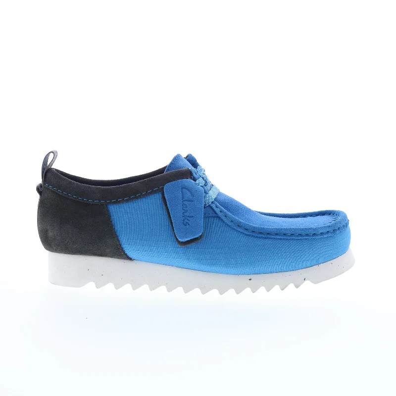 Cozy Indoor Slippers Clarks Wallabee FTRE LO 26176229 Mens Blue Oxfords & Lace Ups Casual Shoes
