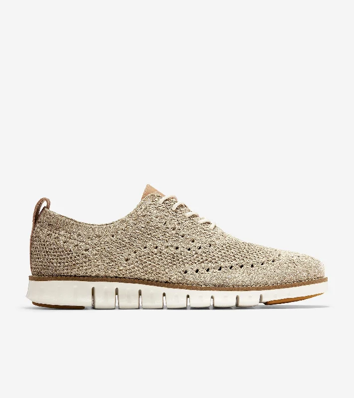 Slip-On Shoes For Men Տղամարդու ZERØGRAND Stitchlite Wingtip Օքսֆորդ