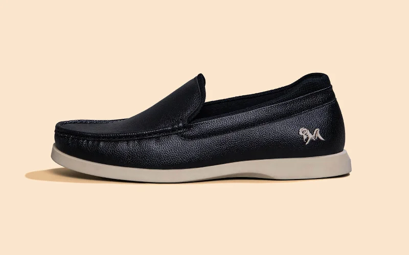 Casual Walking Boots The Luxe Loafers : Black