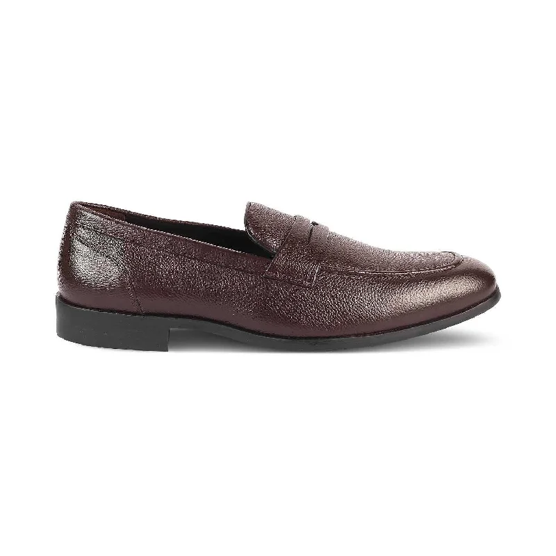 Luxury Sneakers For Sale The Quebec Brown Men's Leather Loafers Tresmode