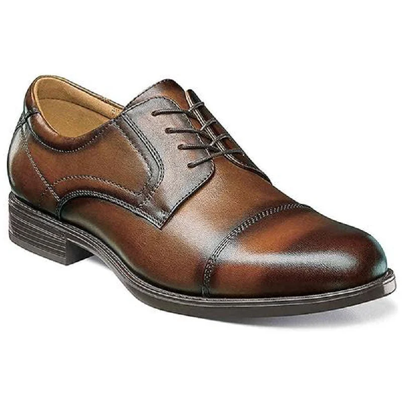 Running Footwear Sale Florsheim Midtown Cap Toe Oxford Cognac Leather (Men's)