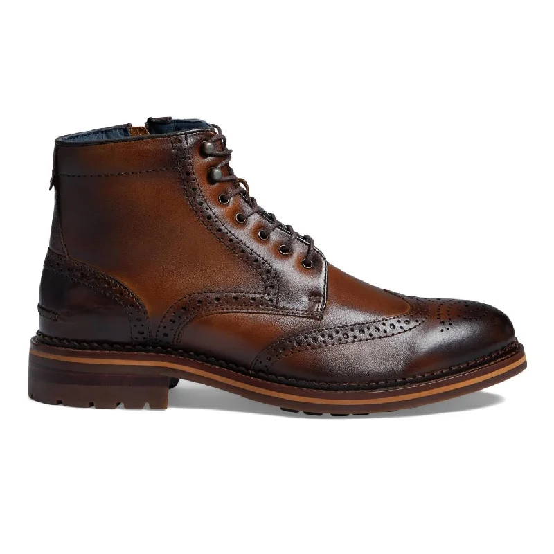 Trendy Casual Sandals Johnston & Murphy Men's XC Flex Connelly Wingtip Boot Tan