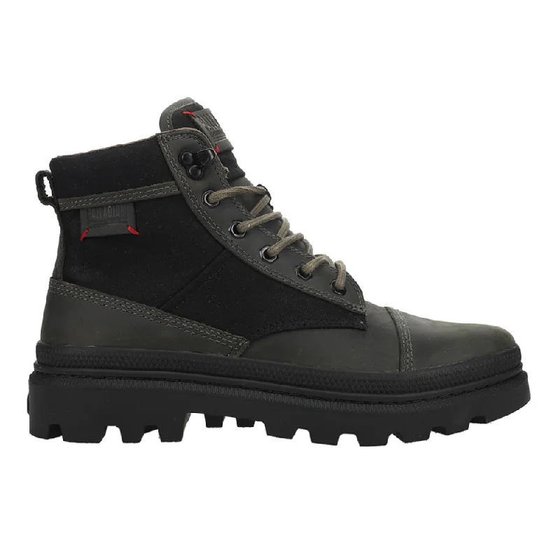 Outdoor Running Shoes Pallatrooper Rough Lace Up Boots