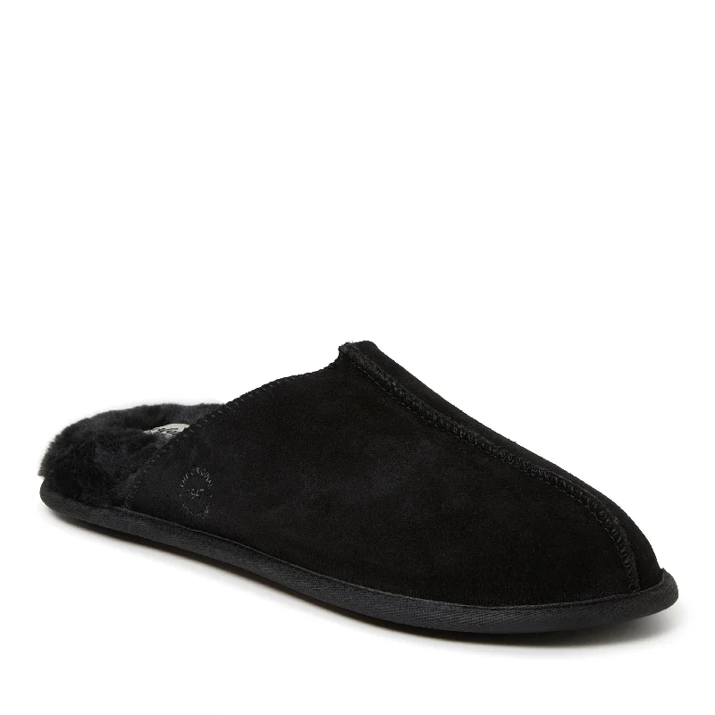 Best Formal Shoes Online Dearfoams Men's Bradford Genuine Suede Closed Toe Scuff