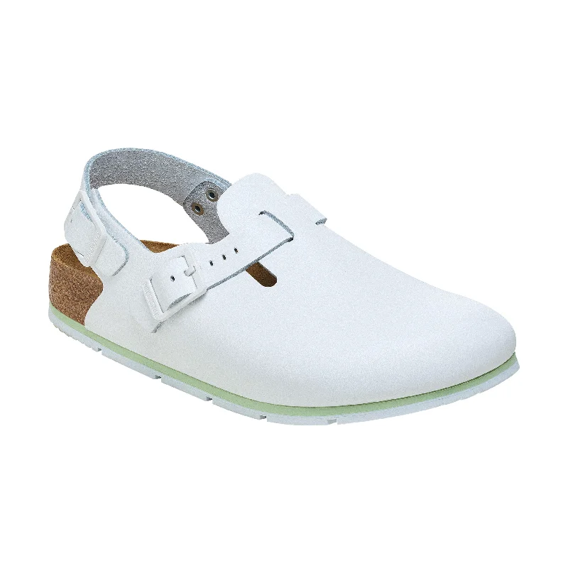 Designer Hiking Boots Tokio Pro White PU Coated Natural Leather