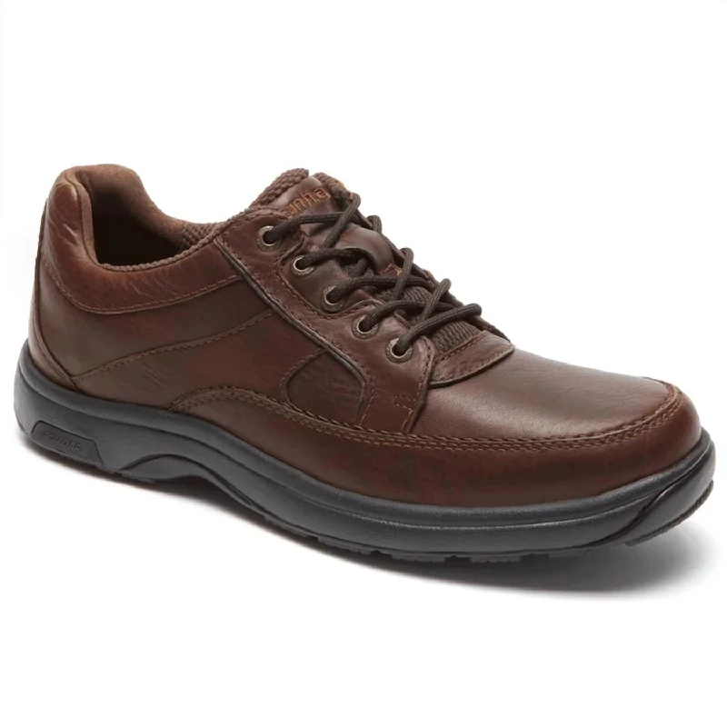 Casual Booties For Sale Men's Midland Leather Lace-Up Oxford In Brown