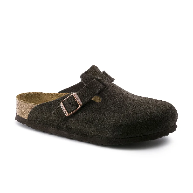 Comfortable Boots For Hiking Boston SFB Mocca Suede Leather