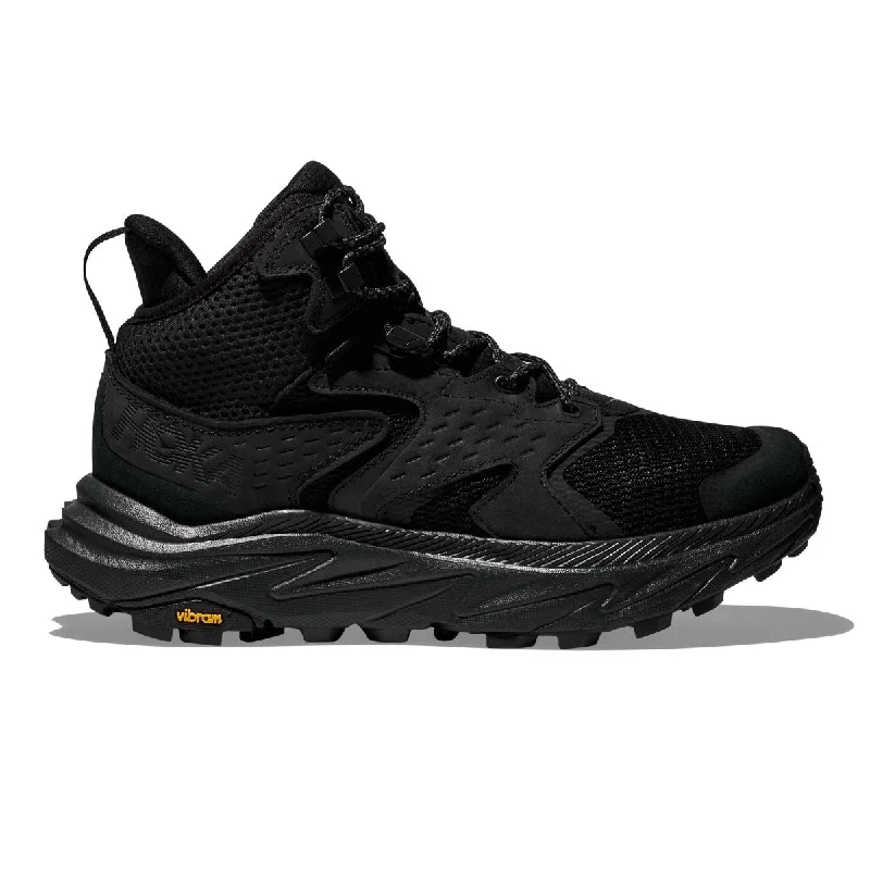 Best Hiking Boots For Winter Hoka One One Men's Anacapa 2 GTX Mid Black Gore-Tex Waterproof Best Hiking Boots For Winter Hoka One One Men's Anacapa 2 GTX Mid Black Gore-Tex Waterproof
