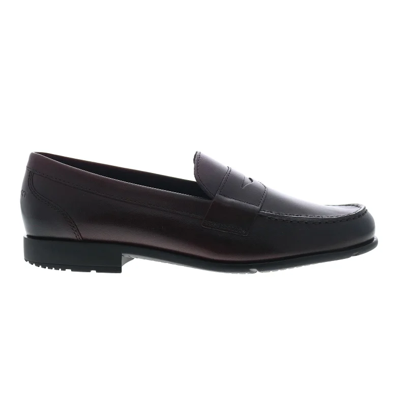 Casual Booties For Sale Rockport Classic Loafer Penny Mens Burgundy Loafers & Slip Ons Penny Shoes