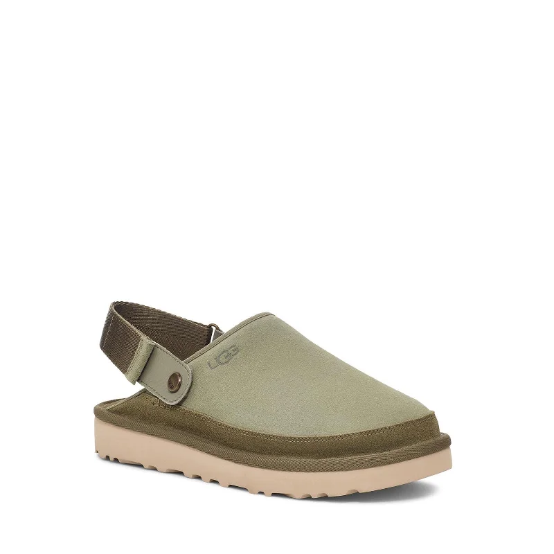 Trendy Sports Footwear UGG Men's GOLDENCOAST Clog Sport Sandal, Shaded Clover
