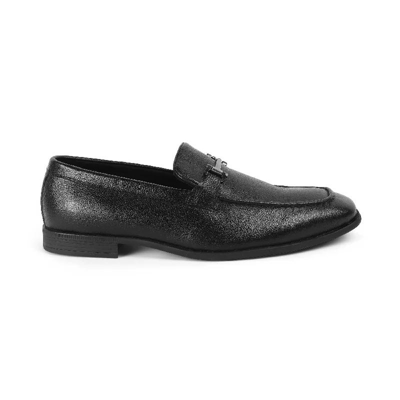 Trendy High Heels For Sale Tresmode Umac Black Men's Leather Loafers