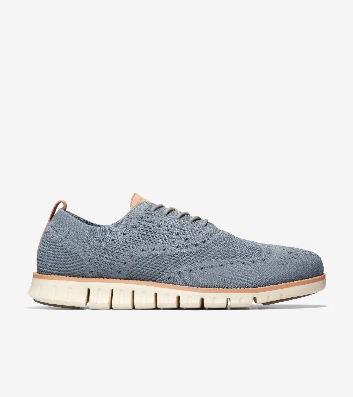 Comfortable Work Sneakers Տղամարդու ZERØGRAND Wingtip Օքսֆորդ