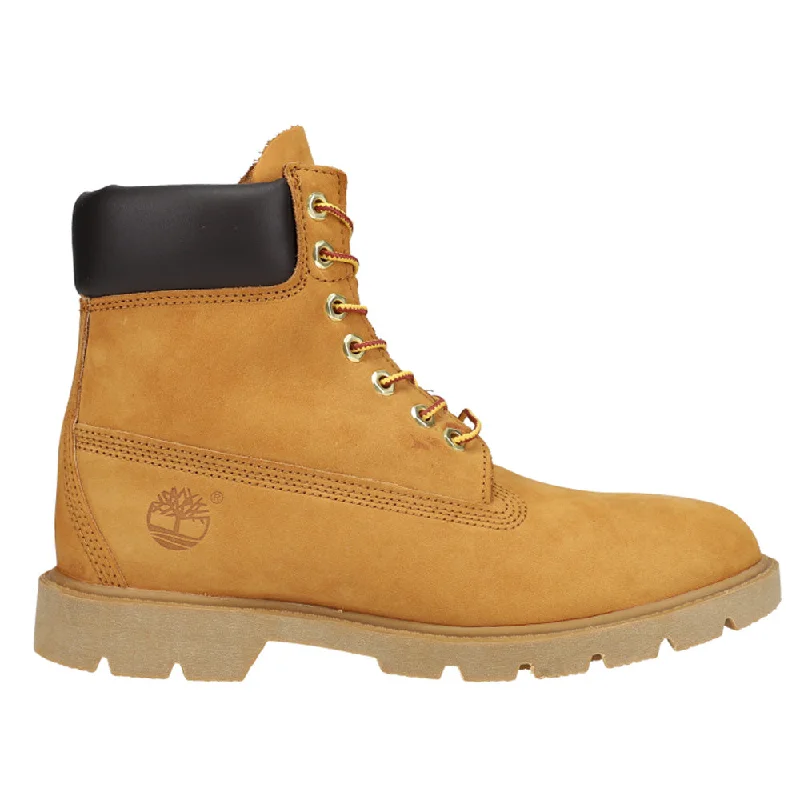 Comfortable Platform Shoes Basic Waterproof Round Toe Lace Up Boots