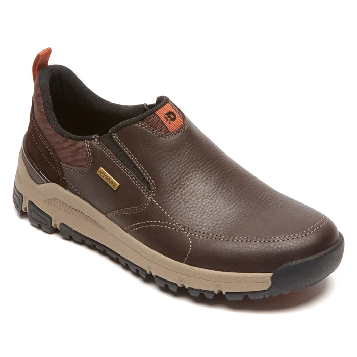 Sporty Casual Shoes Mens Dunham Glastonbury Slip-On Brown
