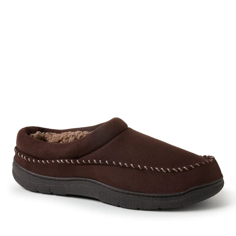 Best Flat Shoes Online Dearfoams Men's Thompson Microsuede Clog