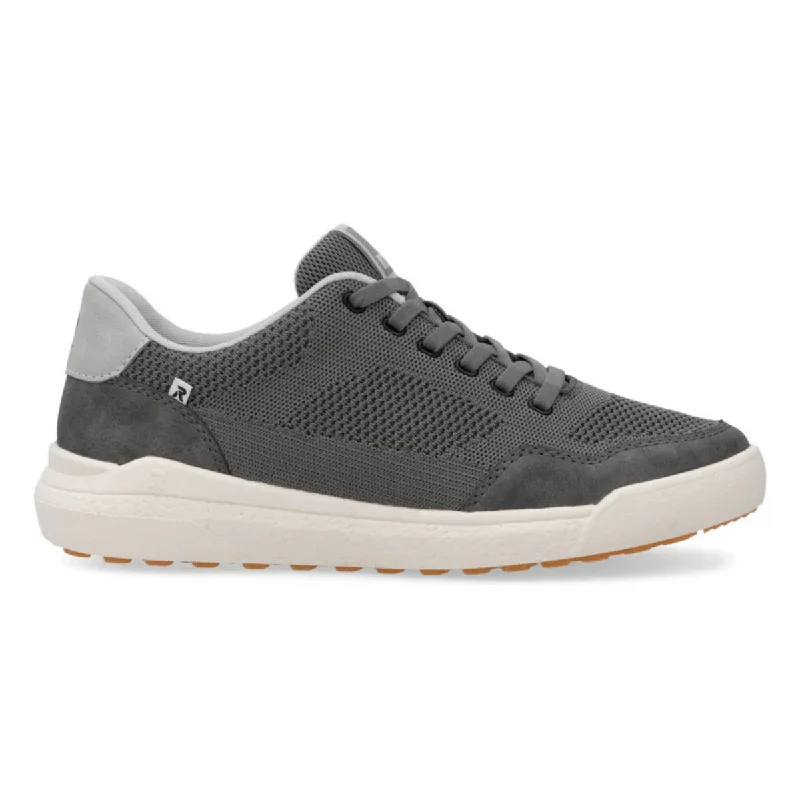 Formal Hiking Footwear Rieker Men's U1104-45 Asa Smoke/Lead/Cement