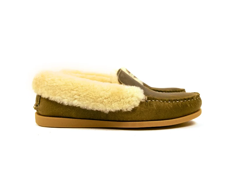 Trendy Walking Boots Cabin Slipper - Honey