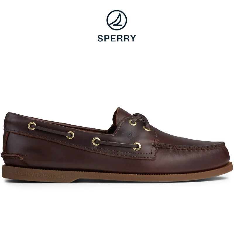 Trendy Boots Online Men's Authentic Original Boat Shoe - Amaretto (0195214)