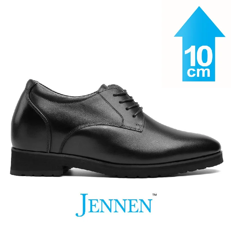 Outdoor Running Shoes Mr. Orwell 10cm | 4 inches Black Leather Height Increasing Dress Shoes for Men Outdoor Running Shoes Mr. Orwell 10cm | 4 inches Black Leather Height Increasing Dress Shoes for Men