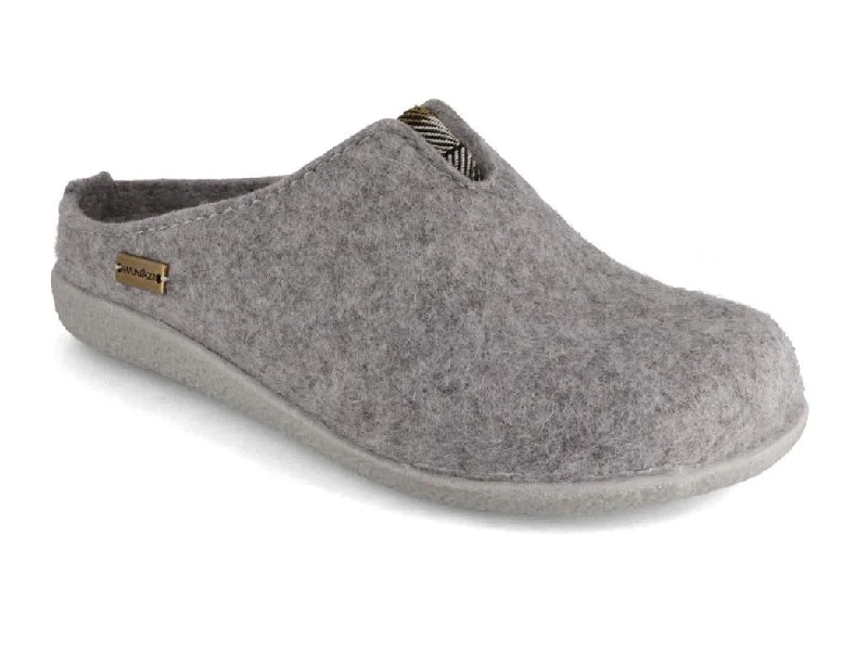Casual Snow Shoes HAFLINGER Clog | Blizzard Visby, Stone Gray